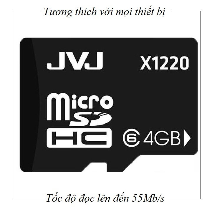Ảnh Thẻ nhớ JVJ 4G Class 10 - Chuyên dụng tốc độ cao 3