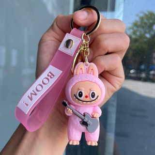 Móc Khóa Labubu Dễ Thương – Dây Đeo Labubu Xinh Xắn, Phụ Kiện Treo Túi, Quà Tặng Hoạt Hình