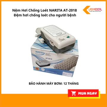 Đệm Chống Loét NARITA AT-2018 Đệm hơi chống loét cho người bệnh