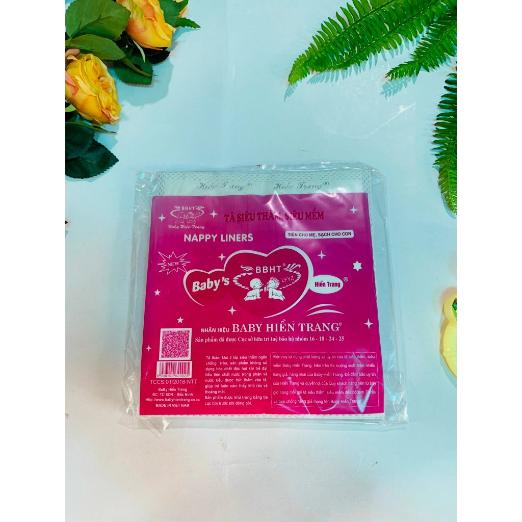 Giấy lót phân su cho trẻ sơ sinh, giấy lót phân su Hiền Trang