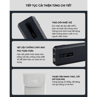 Bộ Kích Bình Xe Hơi 70mai Midrive PS01 - PS06, Kích Nổ Ô Tô Khẩn Cấp Kiêm Pin Dự Phòng Điện Thoại - Bảo Hành 18 Tháng
