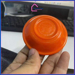 [Thanh lý] 10 Chén chấm nước tương, nước mắm, gia vị nhựa melamine nhựa cứng, khó bể màu cam - Phương Trang