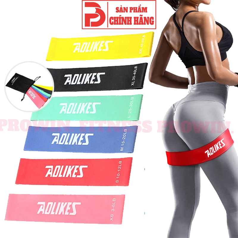 Ảnh Dây miniband Aolikes kháng lực tập gym chân mông tay đùi cao su đàn hồi nam nữ 1