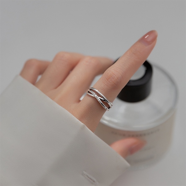 Ảnh Nhẫn bạc LoveU Nhẫn bạc Tiệm bạc 21Centimeters 2