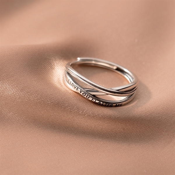 Ảnh Nhẫn bạc LoveU Nhẫn bạc Tiệm bạc 21Centimeters 4