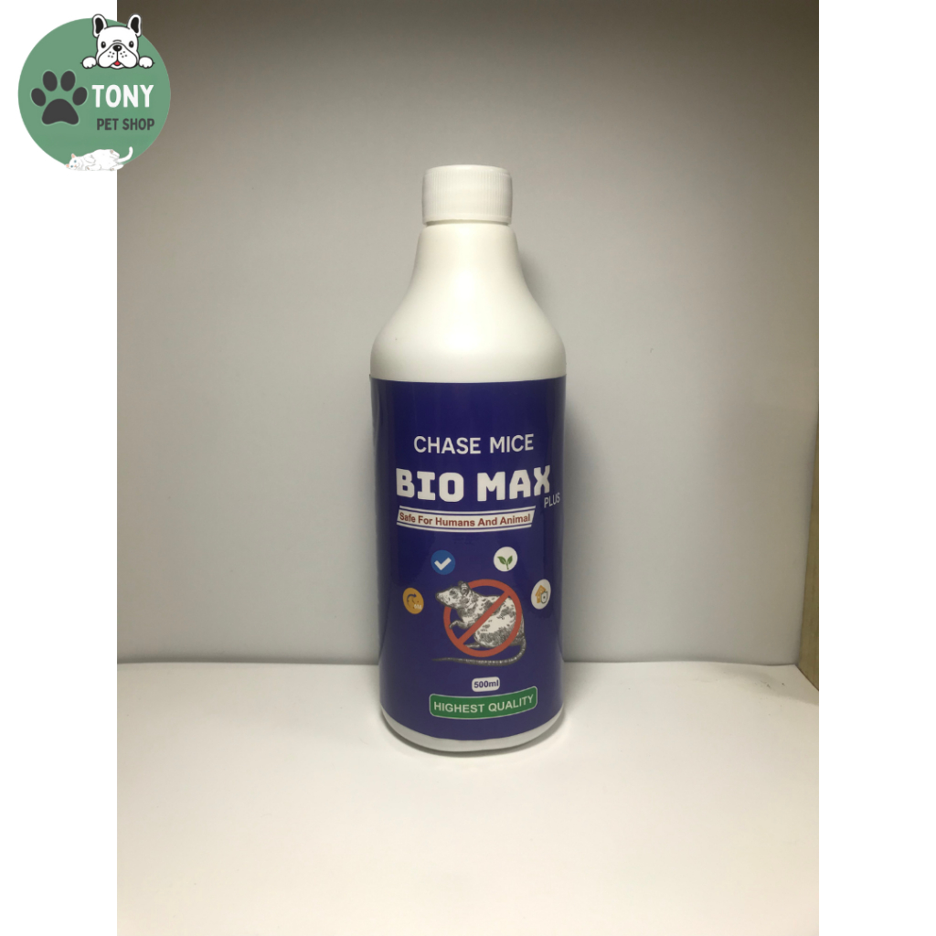 Chai xịt đuổi chuột BIO MAX ,1 chai 500ml, xua đuổi chuột dán côn trùng
