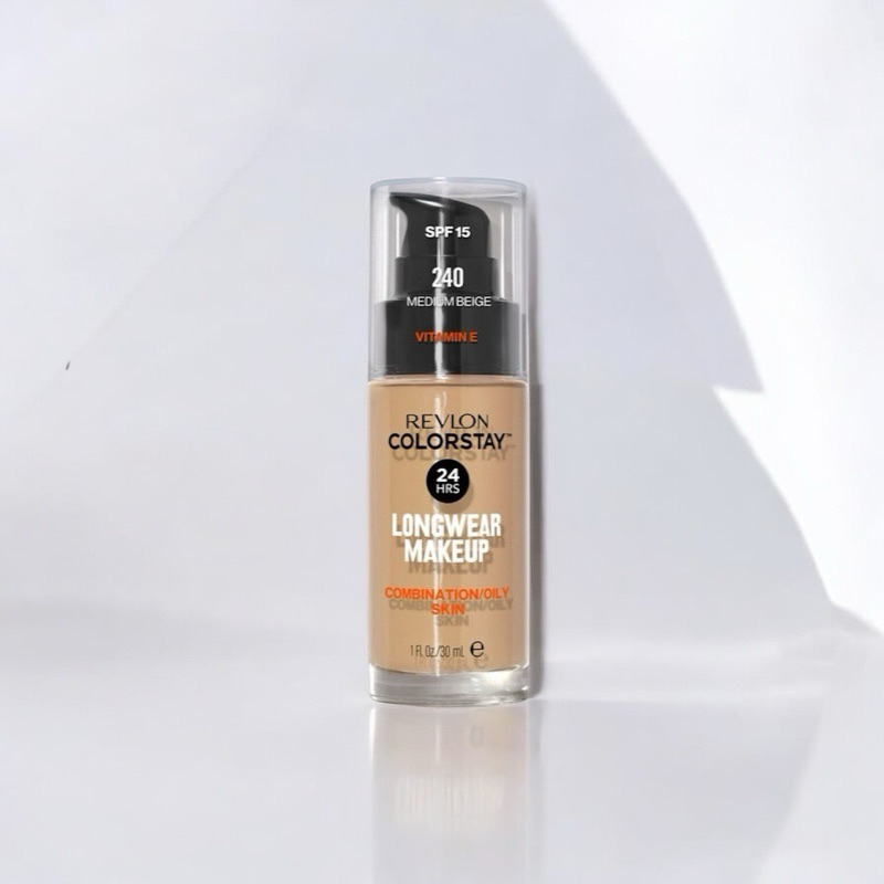 Kem Nền Revlon ColorStay 24H Chính Hãng Kiềm Dầu Lâu Trôi SPF15 Cho Da Dầu Matte Finish