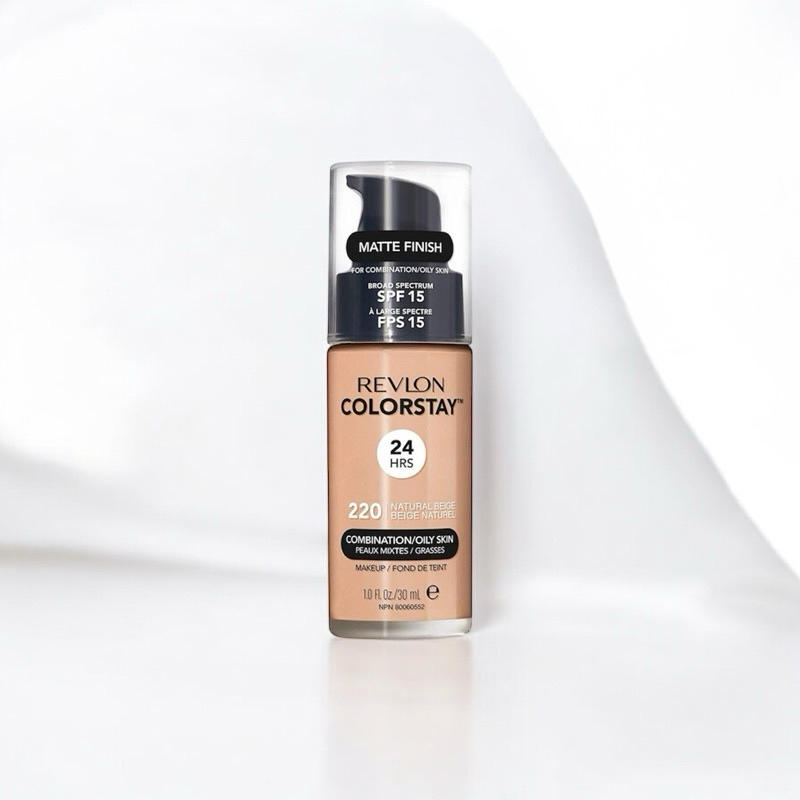 Kem Nền Revlon ColorStay 24H Chính Hãng Kiềm Dầu Lâu Trôi SPF15 Cho Da Dầu Matte Finish