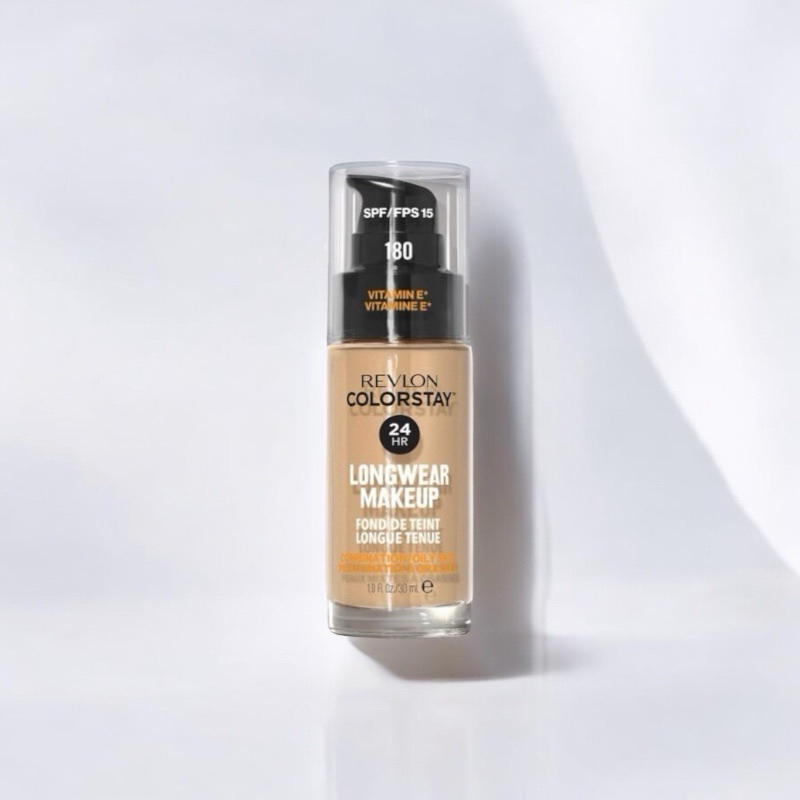 Kem Nền Revlon ColorStay 24H Chính Hãng Kiềm Dầu Lâu Trôi SPF15 Cho Da Dầu Matte Finish