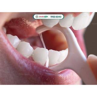 [Siêu rẻ] 1 Hộp 50 chiếc tăm chỉ nha khoa vệ sinh răng miệng tiện