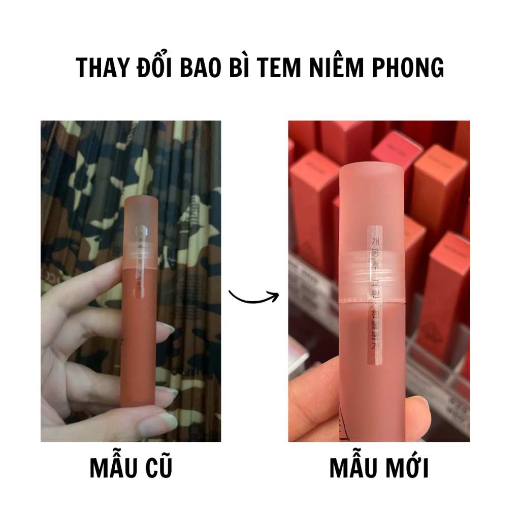 Son kem lì 3CE Blur Water Tint Cocolux