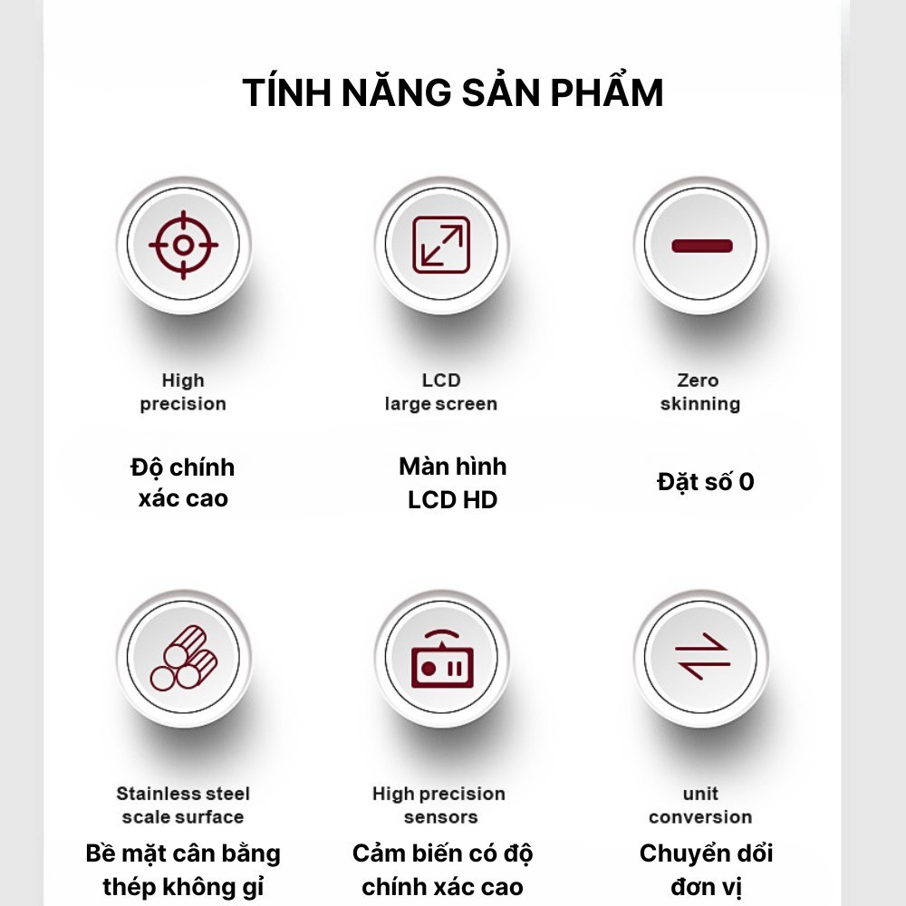 Ảnh Cân tiểu ly điện tử mini SOKANY SK-19026, nhỏ gọn, độ chính xác siêu cao, màn hình LCD. 3