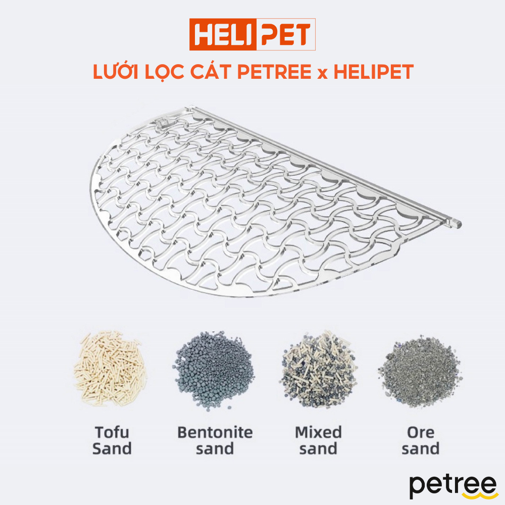 Ảnh [LINH KIỆN] Máy Dọn Vệ Sinh Tự Động Cho Mèo Petree x HeLiPet 2025 3