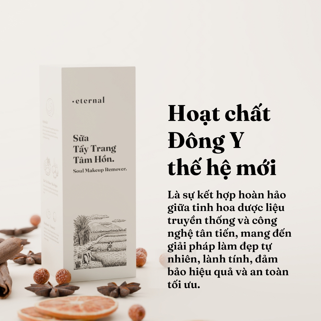 Sữa Tẩy Trang Tâm Hồn Vitamin E 100ml - Sạch Sâu, Giảm Mụn