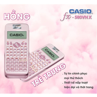 Máy Tính Casio FX-580VN X Dành Cho Học Sinh Cấp 3, Bảo Hành 7 Năm