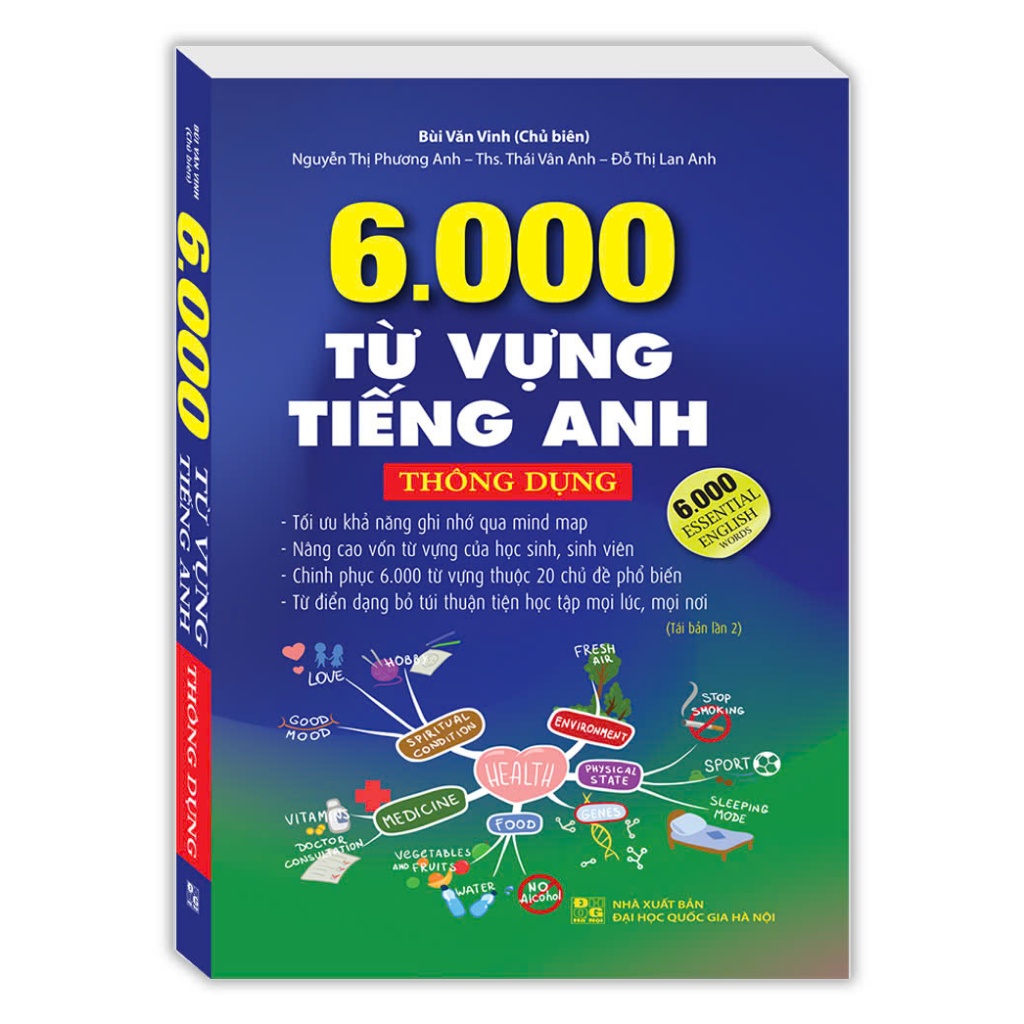 Ảnh Sách - 6000 từ vựng tiếng anh thông dụng (mềm) tái bản 02 1