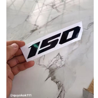 giá 1 cặp . tem dán chữ số 150,125,160