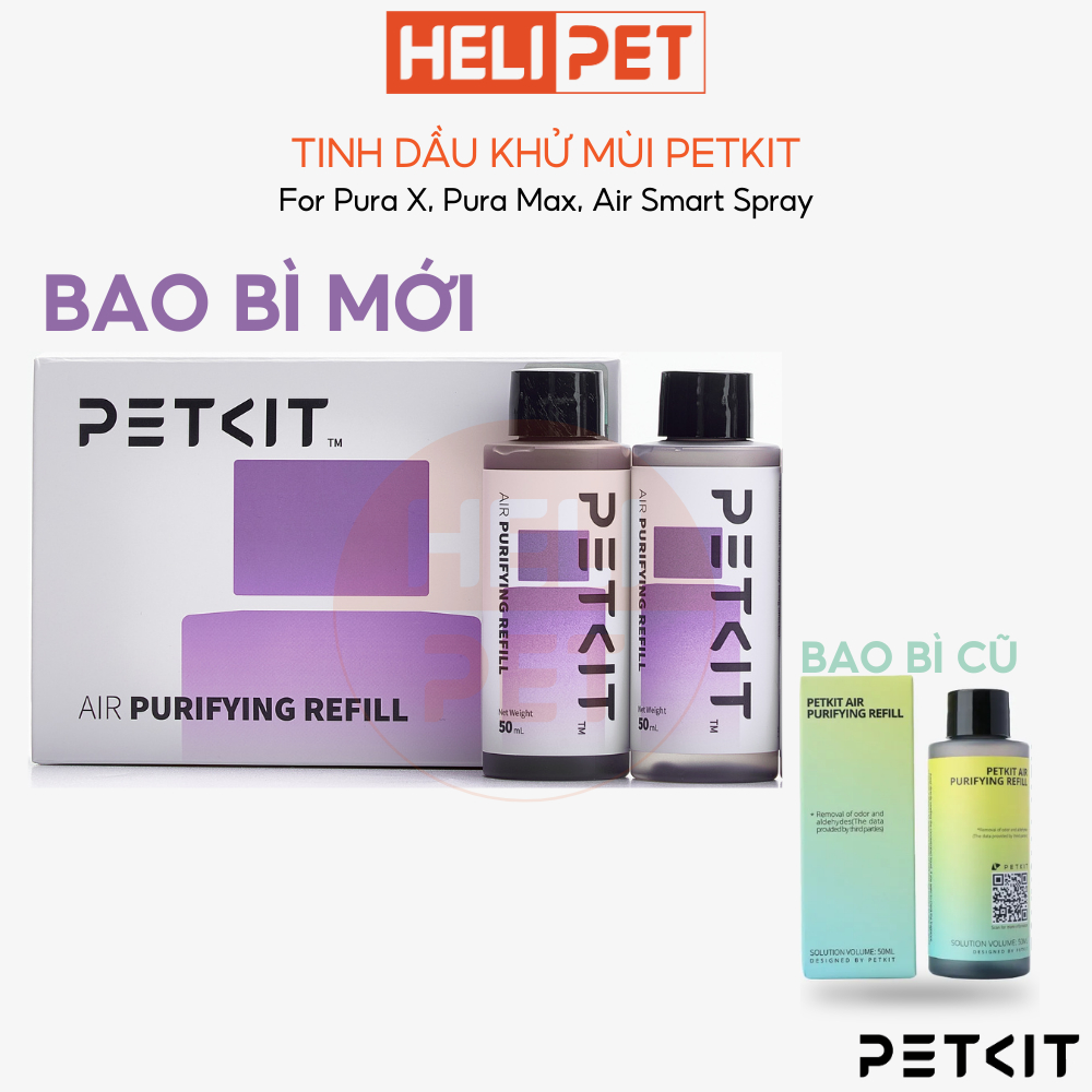 Ảnh Tinh Dầu Dùng Cho Máy Vệ Sinh Petkit Pura Max, Petkit Pura X 2