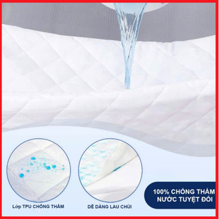 Tấm bảo vệ đệm 3 lớp chống thấm,không hầm bí,thông thoáng