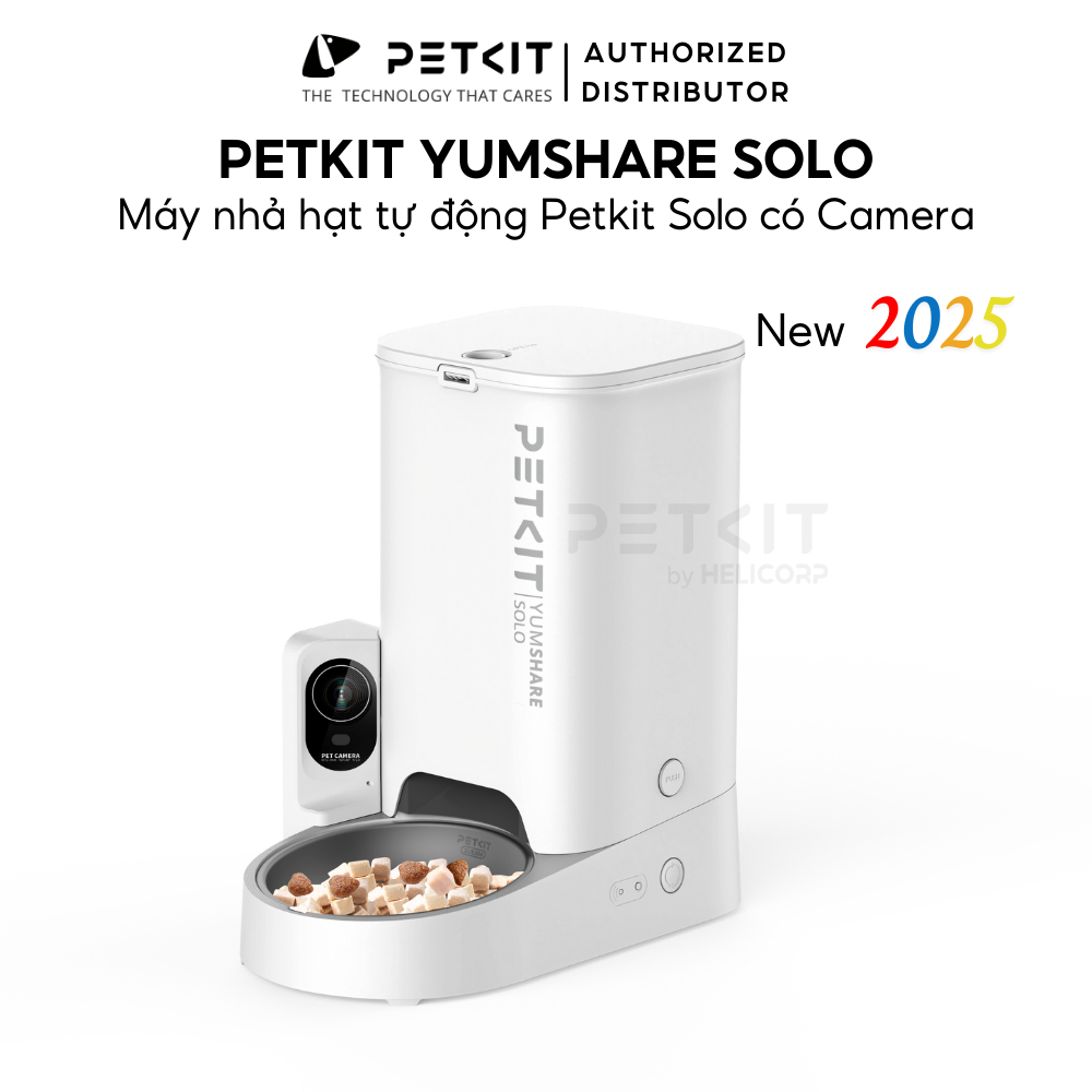 Đánh Giá PETKIT YUMSHARE SOLO 3L: Máy Ăn & Nhả Hạt Có Camera Cho Mèo Chó Thông Minh