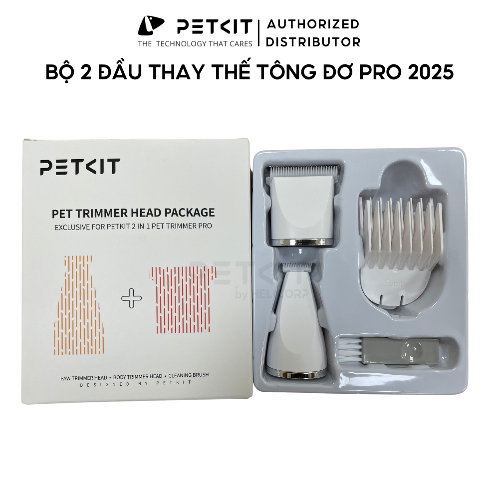 Ảnh Dây Cáp Sạc, Đầu Cắt Thay Thế Cho Tông Đơ Cắt Tỉa Lông Thú Cưng 2 in 1 PETKIT Pro 2025 Chính Hãng 3