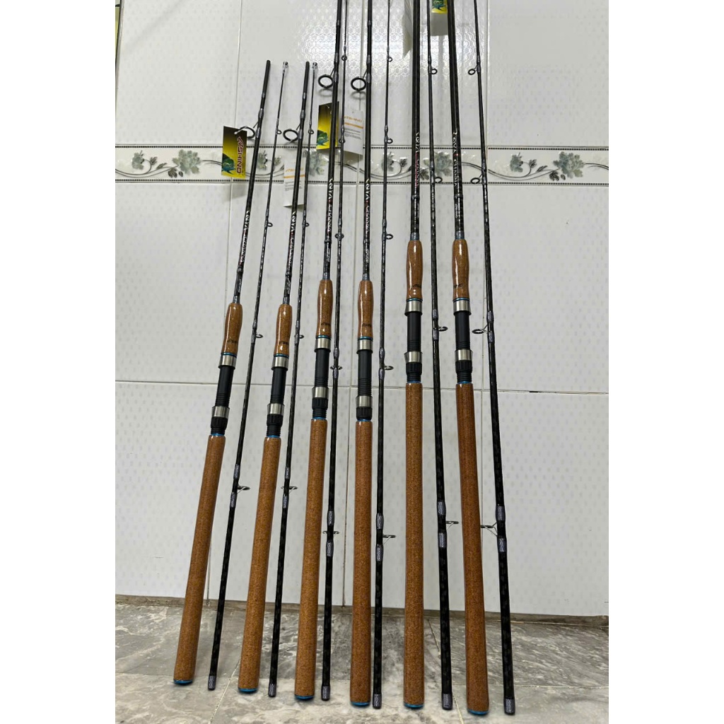 Cần Câu Cá Ashino RQYA CHANNA 2m1 2m4 3m0 Carbon xoắn | Shopee