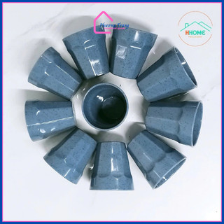 [Kho Sỉ] Combo 10 Ly trà đá nhựa Melamine kích thước Ø7 x 7.5cm 180ml, có 4 màu - HHome - Phương Trang