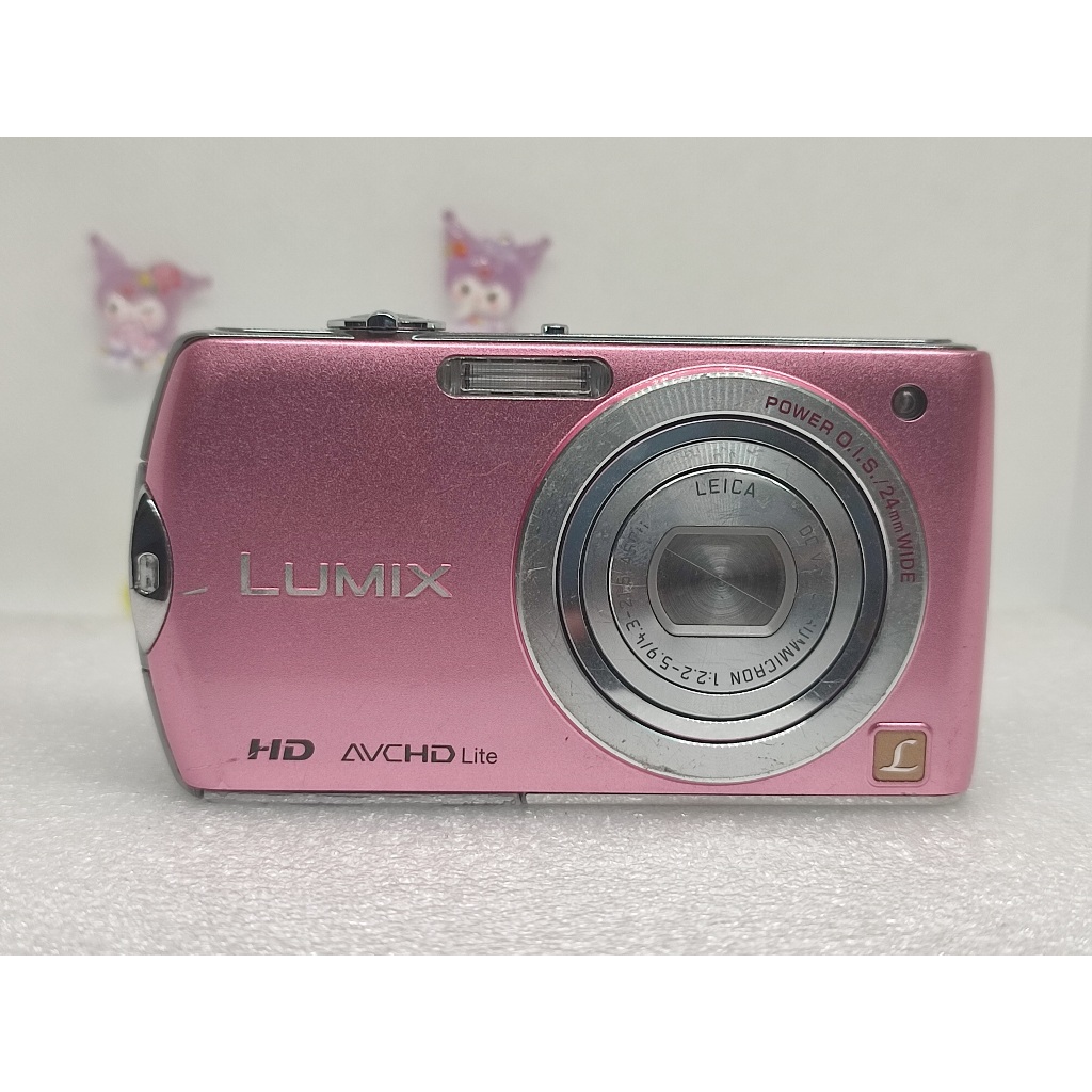 【美品】デジカメ　LUMIX DMC-FX70 ピンク 中古】Panasonic LUMIX DMC-FX70-P ピンク/1410万画素 液晶画面いたみ