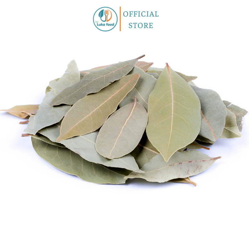 Lá Nguyệt Quế Sấy Khô 50g - Gia Vị Nấu Bò Kho, Cà Ri, Mì Ý Thơm Ngon, Khử Mùi Tanh Hiệu Quả Luka Food