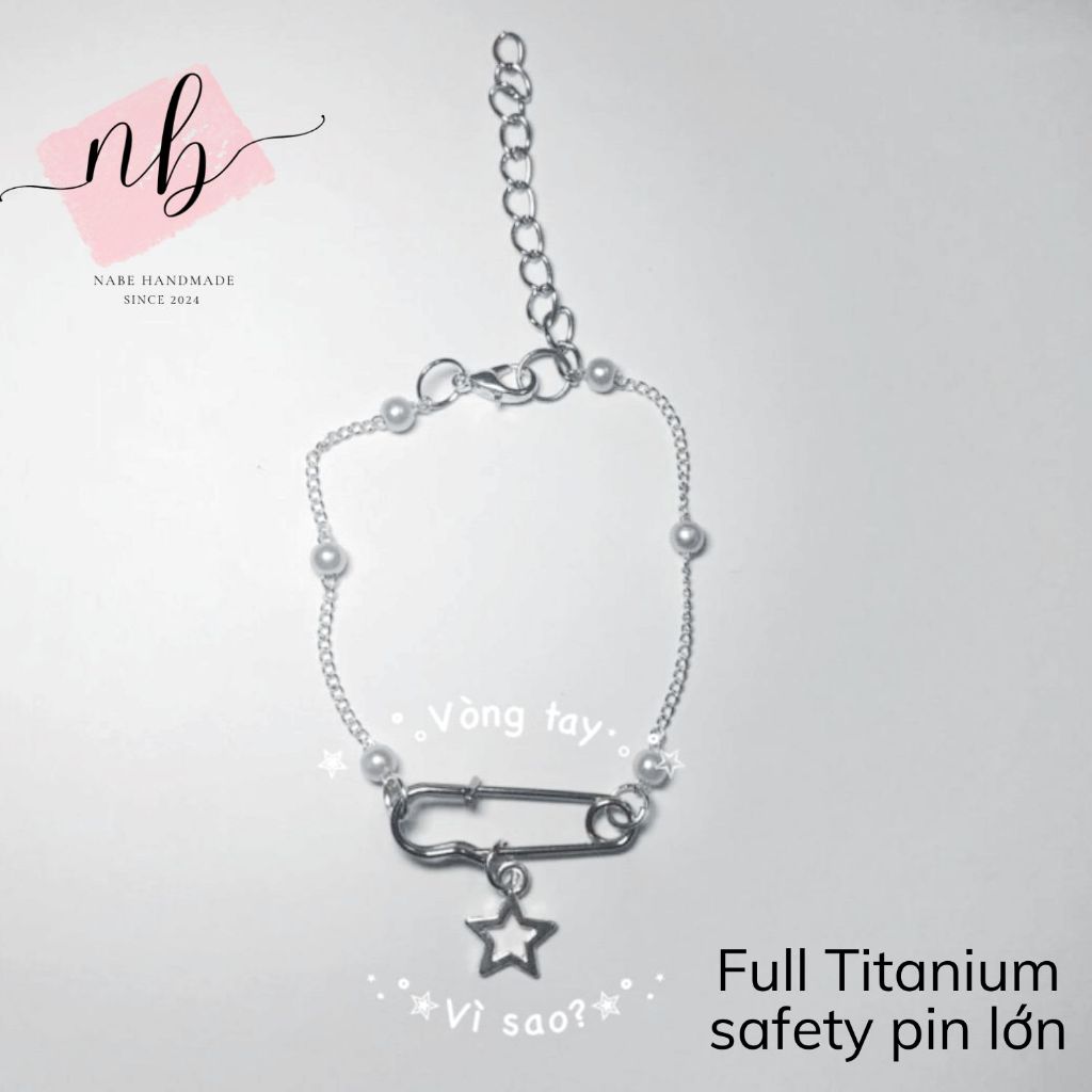 Vòng Tay Nữ Safety Pins Lonely Star Vì Sao ? | Shopee Việt Nam