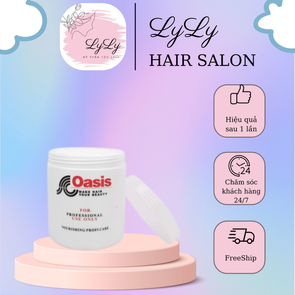 Kem ủ tóc OASIS BOYA 1000ML Nội Địa Trung ủ tóc, dầu xả, dầu ủ dưỡng tóc hair mask hấp tóc phục hồi hư tổn