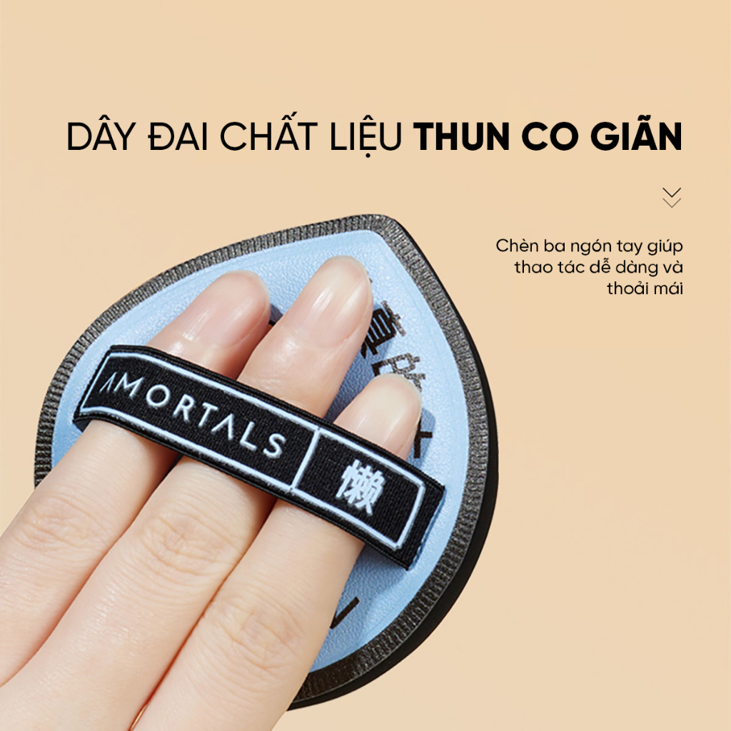 Bông Mút Trang Điểm Đen Cao Cấp Amortals, Hạn Chế Hút Nền, Mút To Và Dày, Độ Đàn Hồi Cao Giúp Lớp Nền Mịn Mướt | BigBuy360 - bigbuy360.vn
