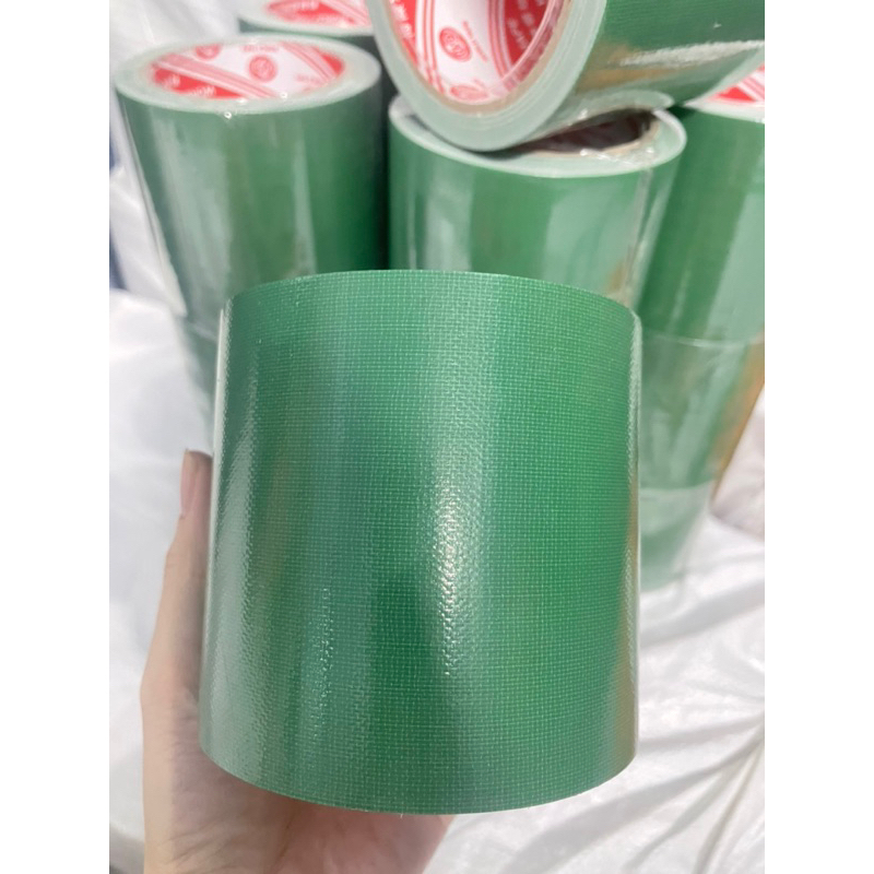 Băng Keo Màu Xanh Lá dán bạt rách - vá bao rách ( 94mm x 10m) Dán Bạt ...