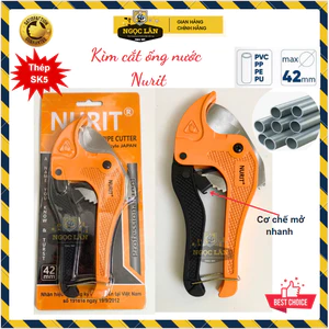 Kìm cắt ống nước, cắt ống nhựa PVC 42mm Nurit