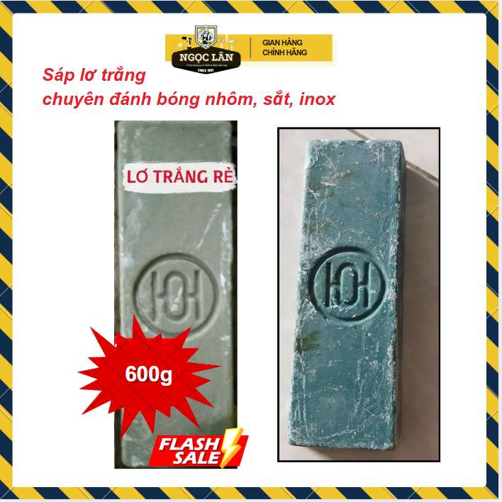 [Freeship] Sáp đánh bóng, lơ đánh bóng lư đồng, inox, kim loại