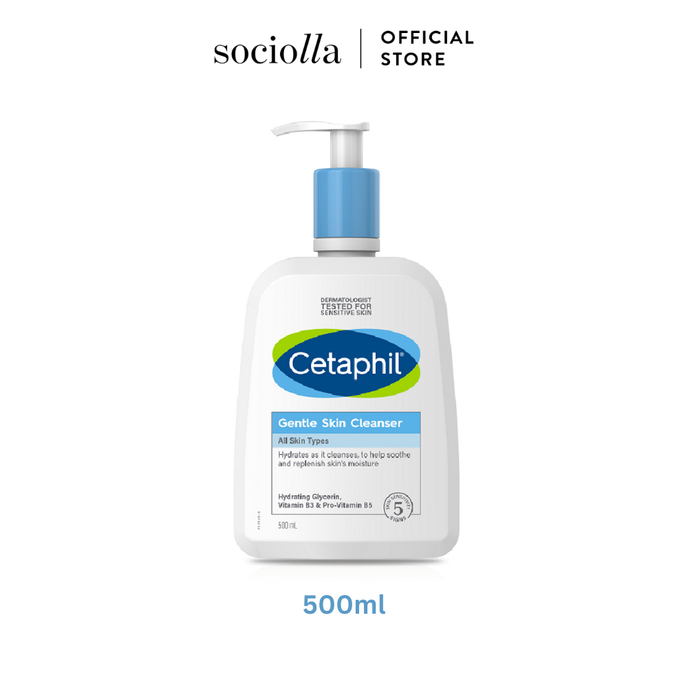 Ảnh Sữa Rửa Mặt Dịu Nhẹ Cetaphil Gentle Skin Cleaner 500ml 2