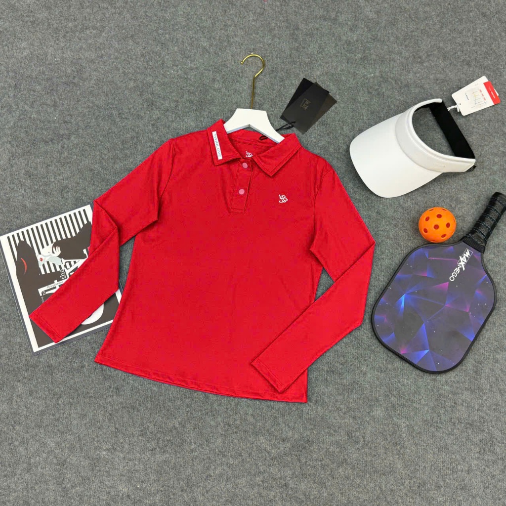 Áo thể thao nữ, Áo dài tay chơi Pickleball, Tennis, Golf, Cầu lông... Hàng Cao Cấp