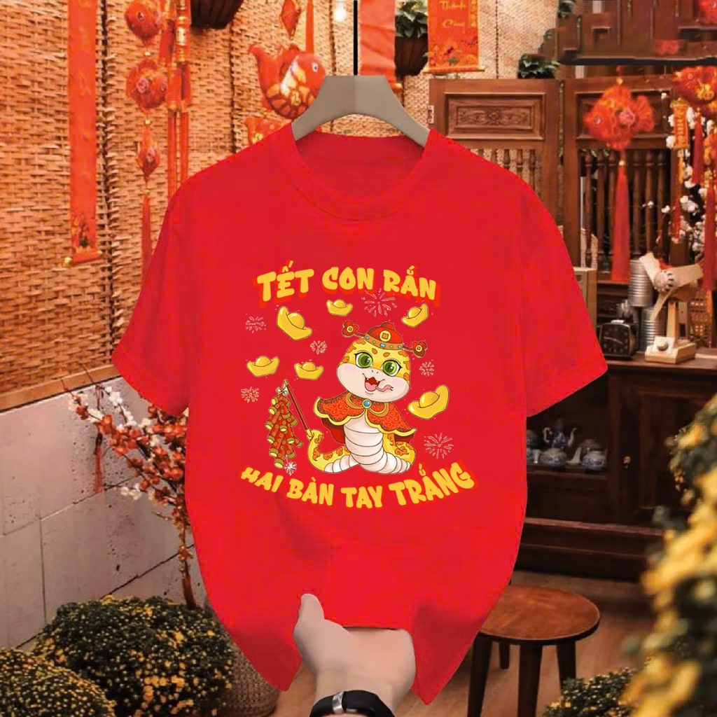 {Ship Hoả Tốc} áo thun tết meme vui vẻ 