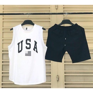 Bộ USA Trắng