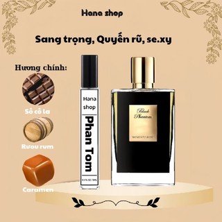 Nước hoa Phantom (Black Phantom chai chiết 10ml) - Hương thơm nam tính, quyến rũ, giữ mùi lâu, Thơm suốt 24h