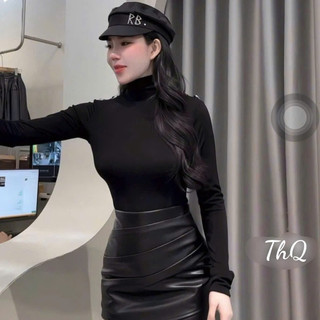 Áo Thun Zip Nữ Dây Xích Phối CÚc ĐỒNg DÁNG Ôm(ẢNH THẬT CHỤP)