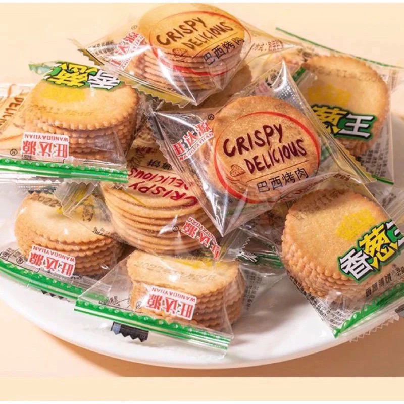 Hộp 1 kg bánh quy đồng xu