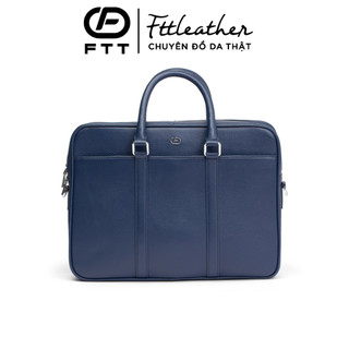 Cặp da nam công sở cao cấp FTT Leather chất liệu da bò vân hạt bền bỉ T012NV