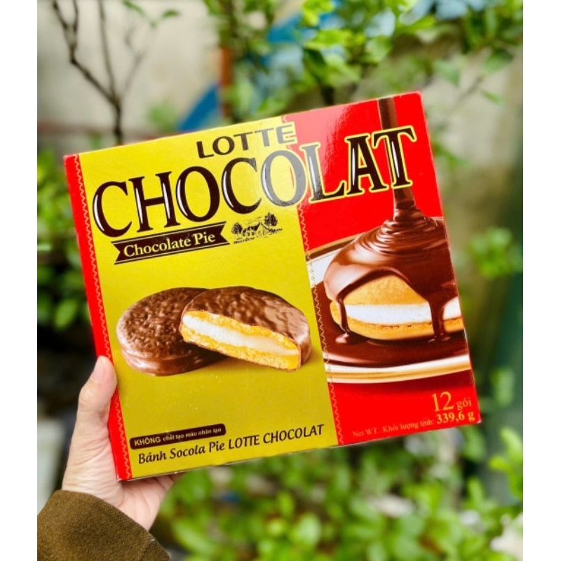 Bánh lotte chocolat 324g | Shopee Việt Nam