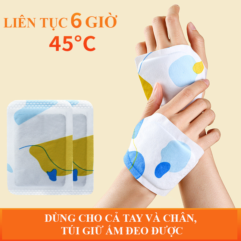[Combo + Quà Tặng] Miếng giữ nhiệt Tay Chân Mùa Đông - Giữ ấm tay chân, Khoáng chất tự nhiên