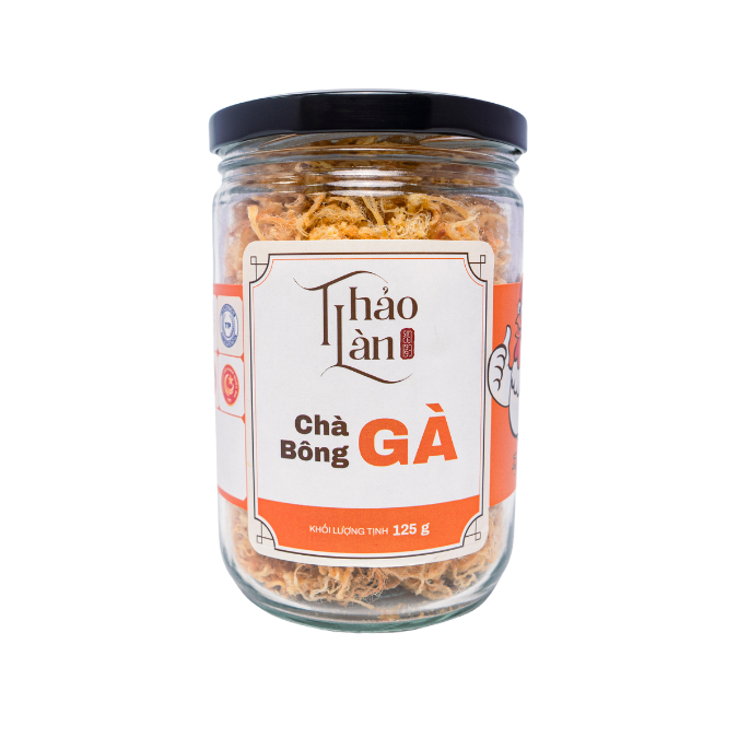CHÀ BÔNG GÀ CAO CẤP THẢO LÀN FOODS 125G