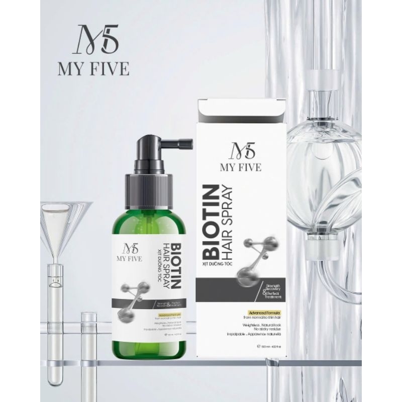 Chai xịt  dưỡng tóc, giúp tóc khoẻ ,Biotin, làm mềm, thơm dưỡng tóc