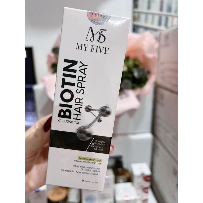 Chai xịt  dưỡng tóc, giúp tóc khoẻ ,Biotin, làm mềm, thơm dưỡng tóc