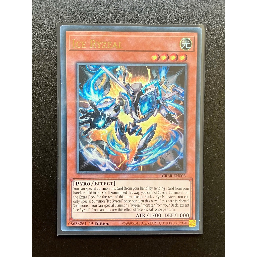 YMS - [Thẻ bài Yugioh]-[TCG-UK] - CRBR-EN003 - Ice Ryzeal - Ultra Rare ...