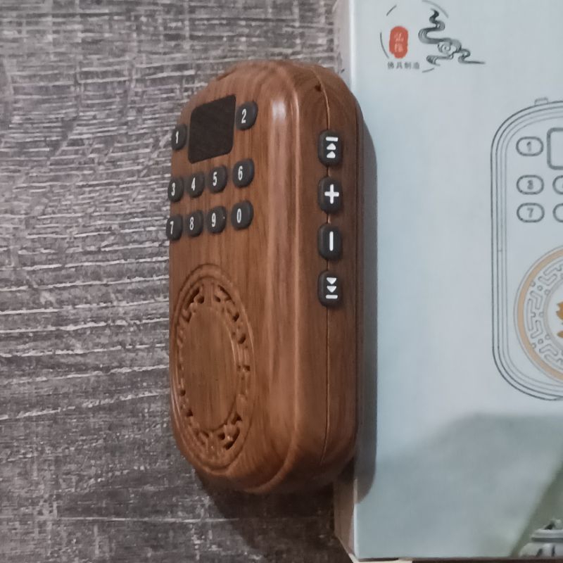 Máy niệm Phật HY 002 nghe tụng kinh phát nhạc thiền hỗ trợ khe gắn thẻ nhớ Diệu Âm Lotus